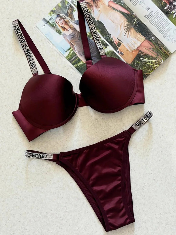 Victoria's Secret Pushup Padded Bra Set