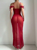 Lace Bustier SOFT SILK NIGHTY-3