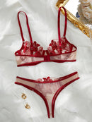 Botanical Lace Embroidery Transparent Set-6