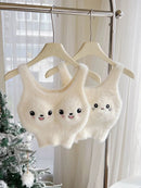 FLUFFY BUNNY FACE CROP TOP-4