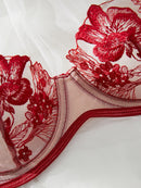 Botanical Lace Embroidery Transparent Set-7
