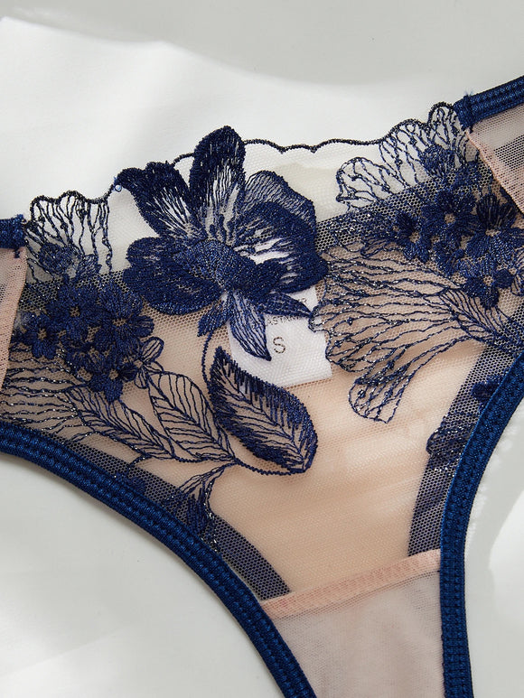 Botanical Lace Embroidery Transparent Set