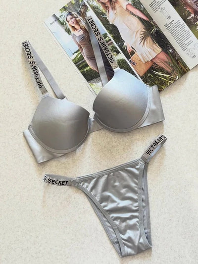 Victoria's Secret Pushup Padded Bra Set - 0