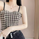 Trim Halter Vest Women's camisole Top-4