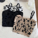 Saxy Floral Padded Crop Top-8