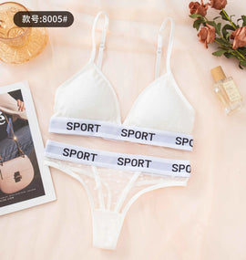 Sporty Net Bra & Panty Set