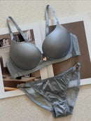Front Heart Style Premium Padded Bra Set-3