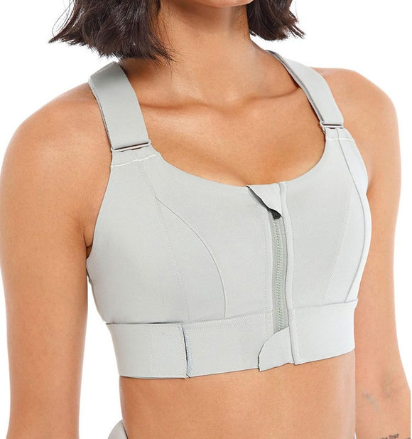 Premium Quality Zipper Sports Bra