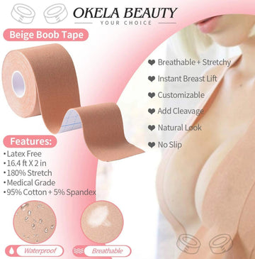 Boob Tape for Breast support, Lift Boob - 0