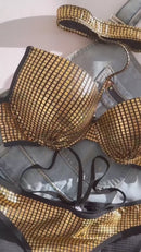 Luxury Rhinestone Crystal Bra & Panty Set-11
