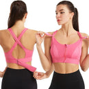 Breast Support Front Zipper Sports Casual or Gym Bra-3