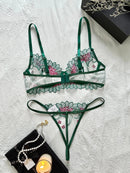 Botanical Bloom Bra Set-3