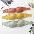 Strapless Crocodile Style Bra With BACK Hook-4