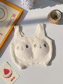 Cute Fuzzy Bunny Face Padded Bra – Ultra Soft & Comfy-3