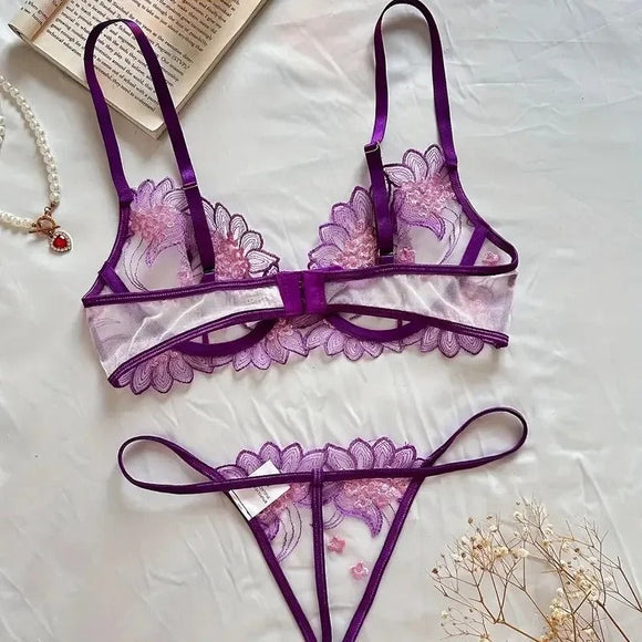 Botanical Bloom Bra Set