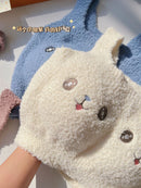 Cute Fuzzy Bunny Face Padded Bra – Ultra Soft & Comfy-5