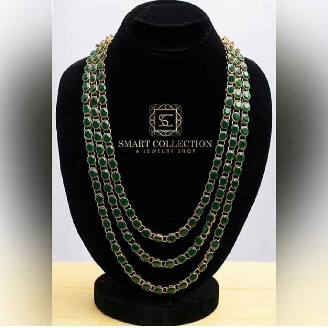 Green Gems Mala