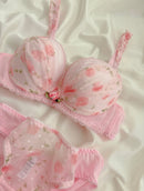 Floral Rose Print Bra & Panty Set-2