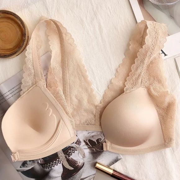 Front Closure Push-Up Bra