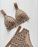 Wildlove Leopard Print Bra Panty Set-2