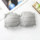 Strapless Crocodile Style Bra With BACK Hook-11