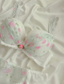 Floral Rose Print Bra & Panty Set-4