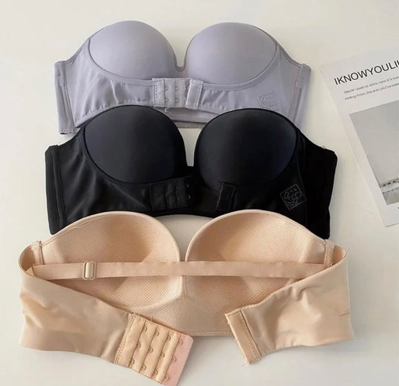 Invisible Strapless Bra– Lift & Push-Up Bra
