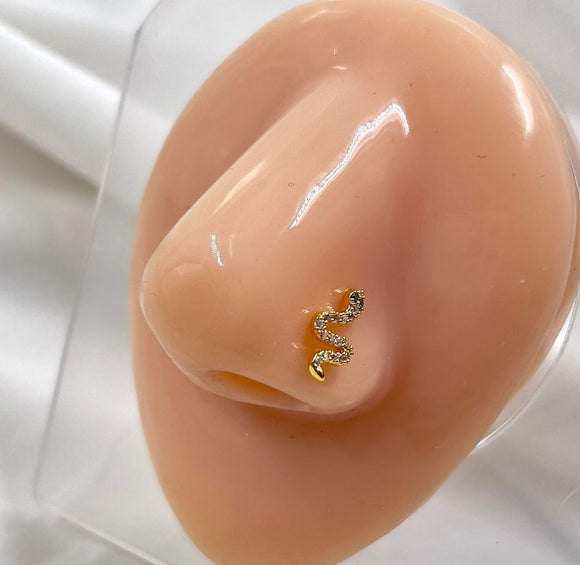 Snake Nose Pin