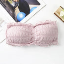 Strapless Crocodile Style Bra With BACK Hook-9