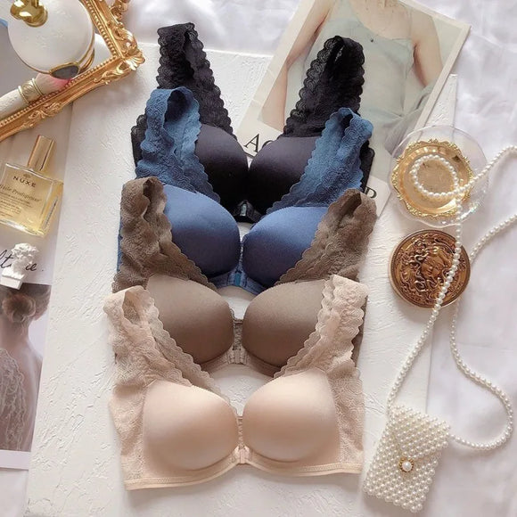 Front Closure Push-Up Bra