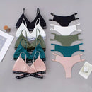 Ladies imported Silk light Paded Push-Up Bra set-2