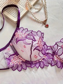 Botanical Bloom Bra Set-7