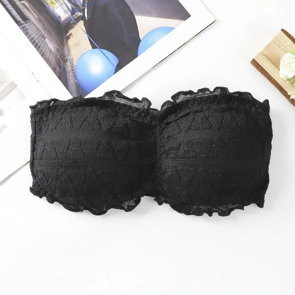 Strapless Crocodile Style Bra With BACK Hook