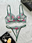 Botanical Bloom Bra Set-1