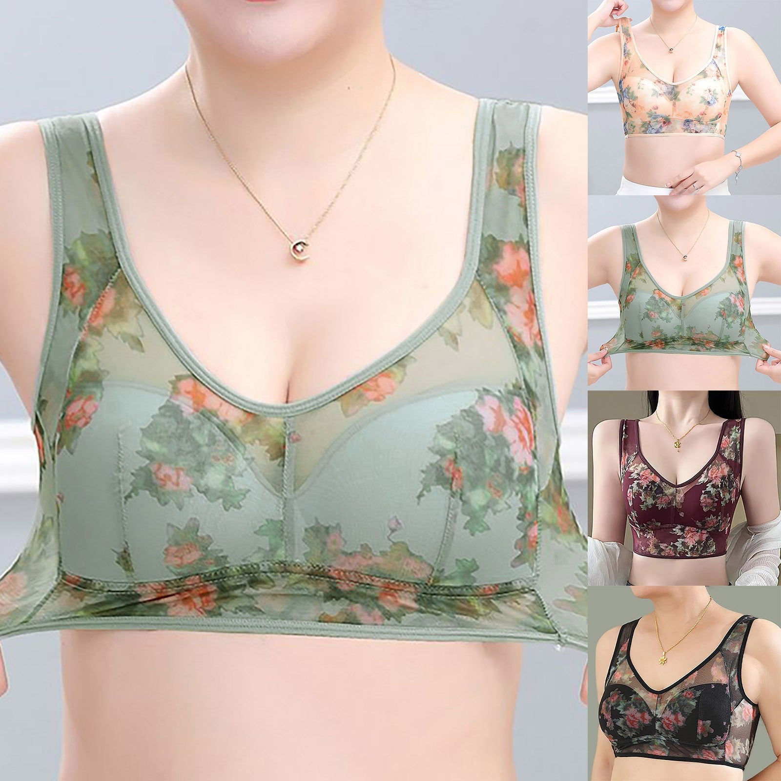 Sagging Breast Ice Slik Comfort Bra