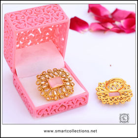 Ajustable Stone Ring - 0