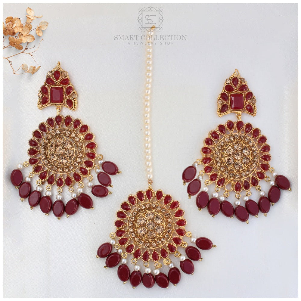 ROUND EARRING TEEKA