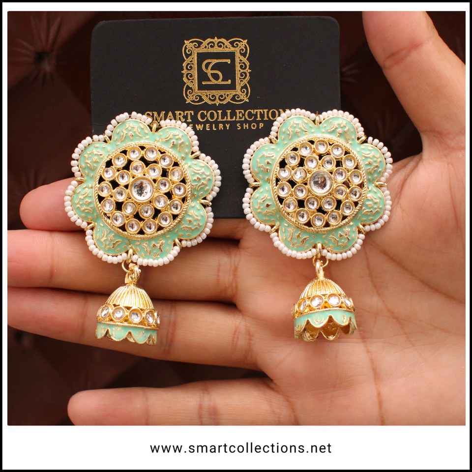 Mint Green Jhumki