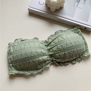 Buy green Strapless Invisible Bra