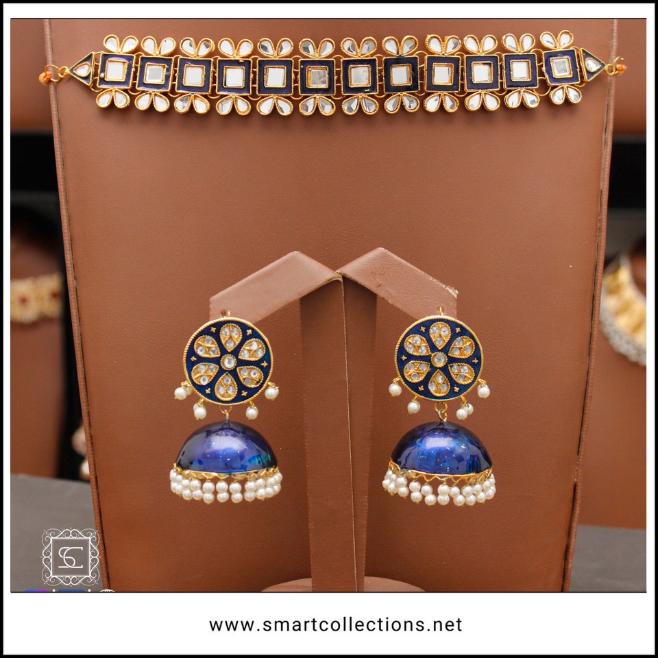 Meena Kari Mirror Set