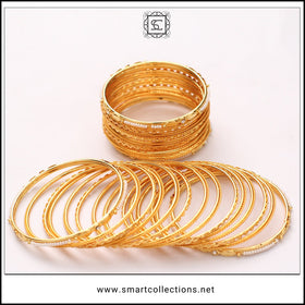 Golden Metal Bangles