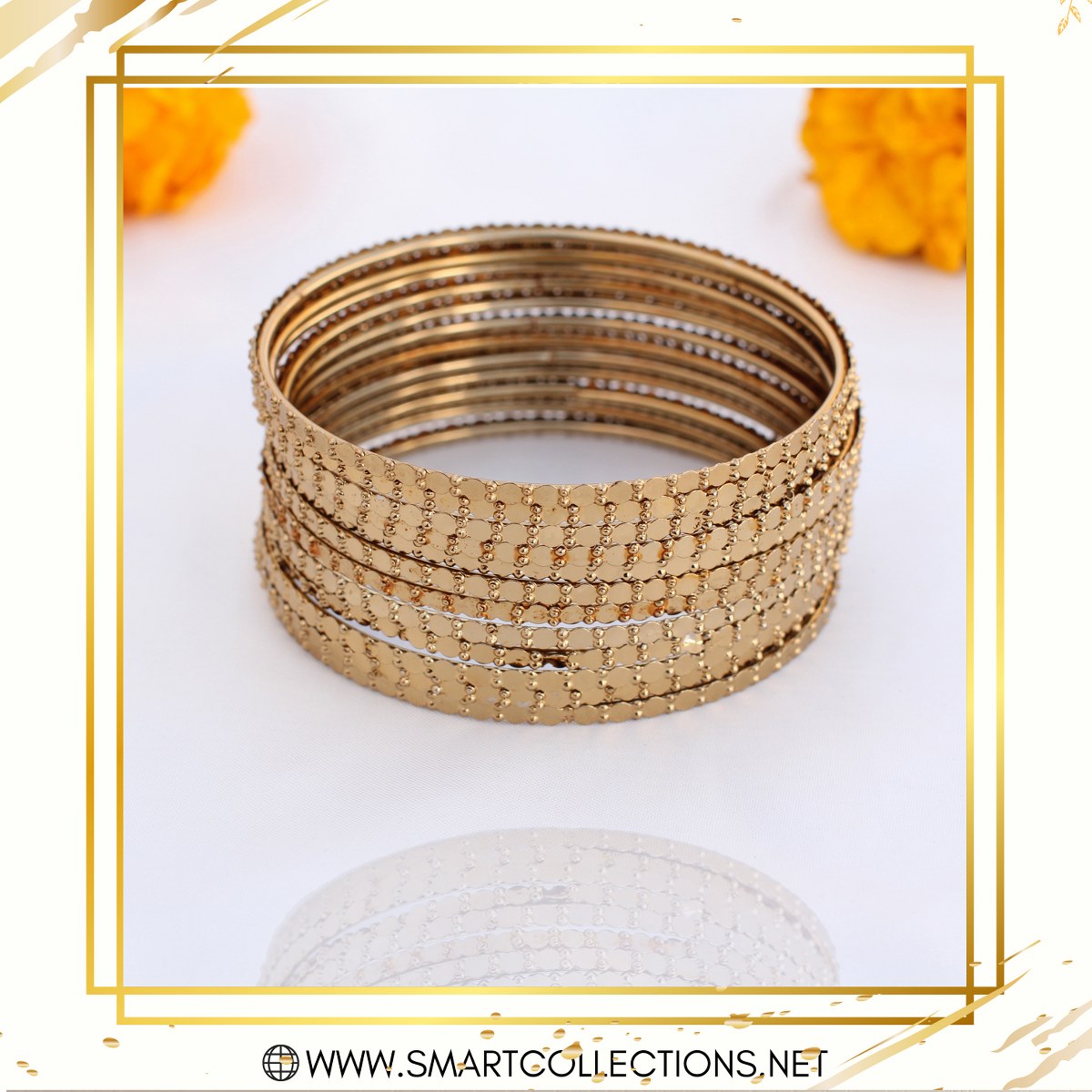 Golden Metal Bangles