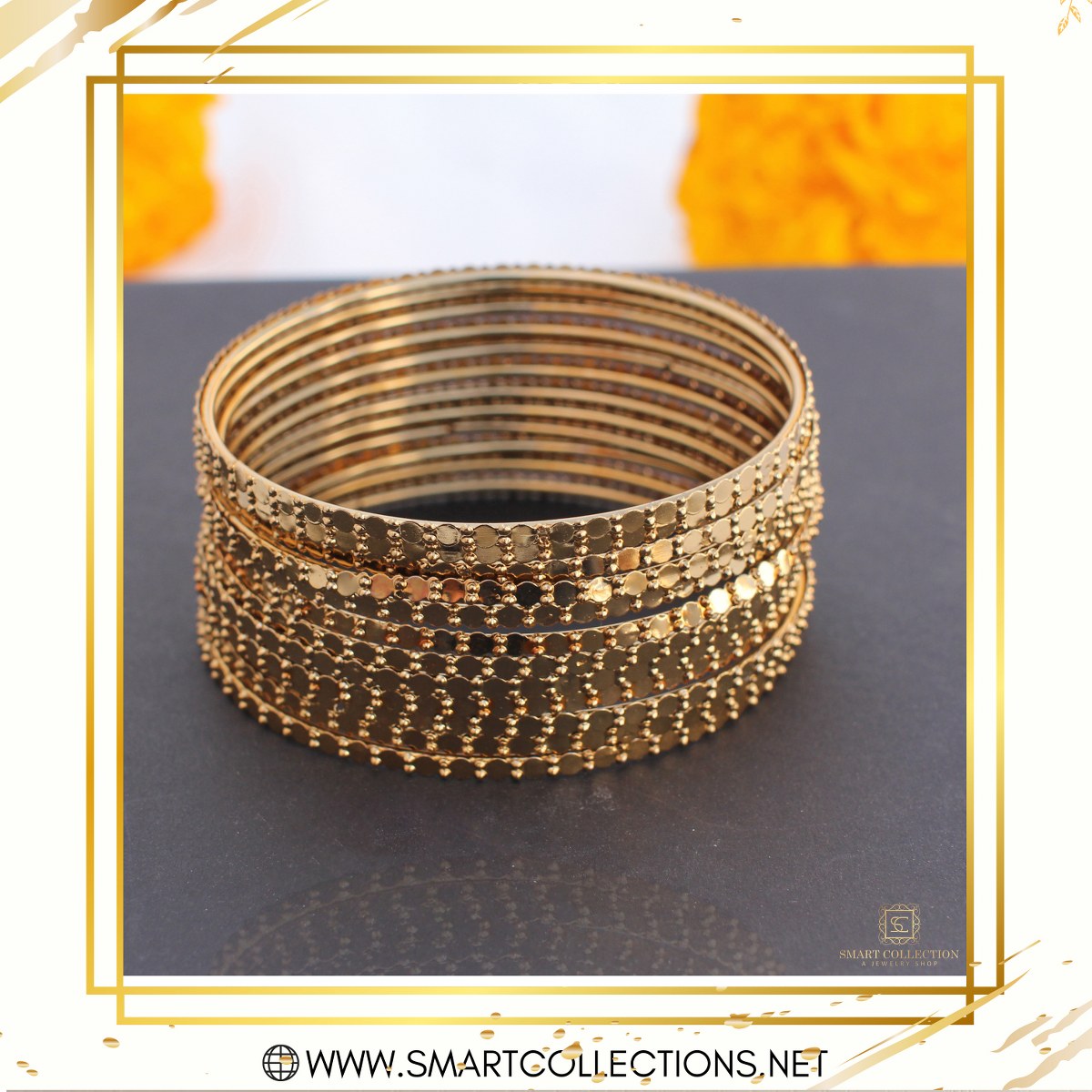 Golden Metal Bangles