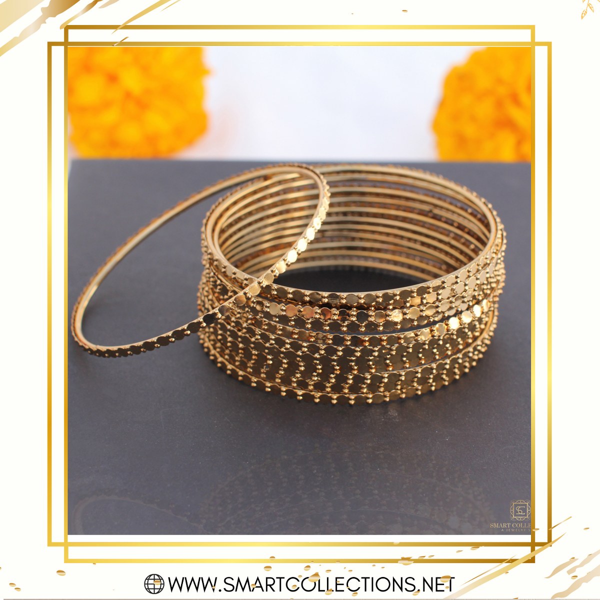 Golden Metal Bangles