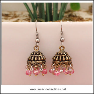 Buy pink Antique Small Jhumki