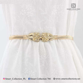 Rose Flower Belt Stretchable - 0