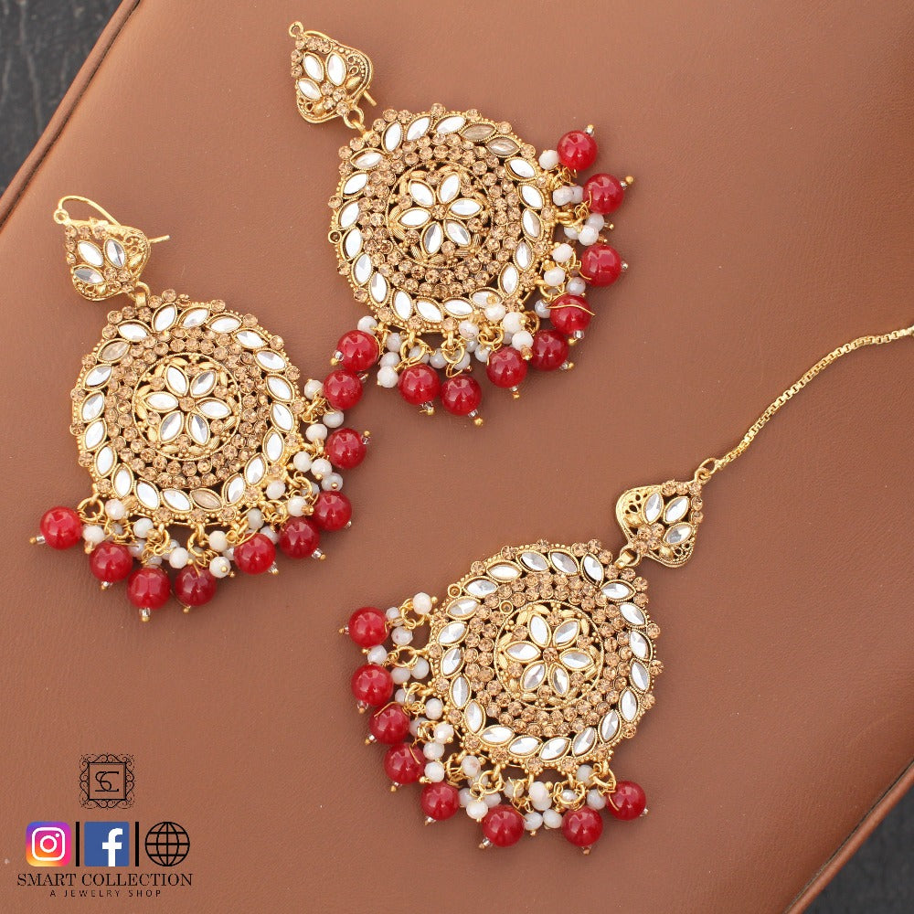 Round Earring Teeka