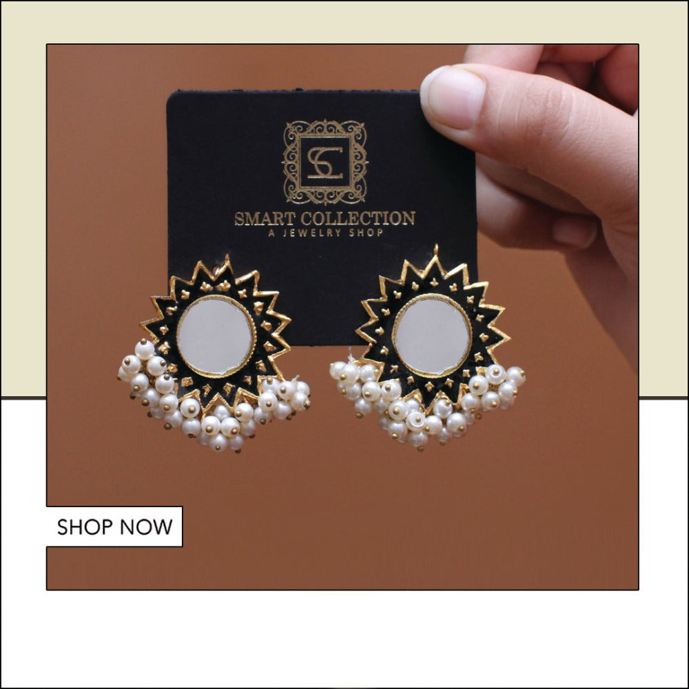 Meena Mirror Earstuds