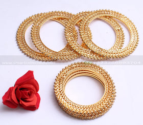 Golden Stone Bangles - 0