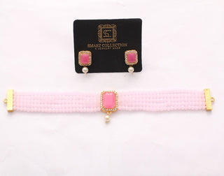 Buy pink Zirconian Stone Set